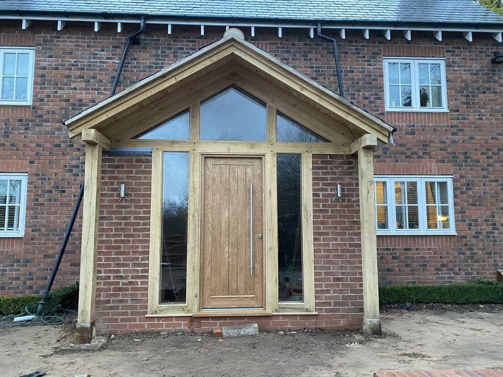 Bespoke Oak Porches & Garden Structures | Leicestershire | Drayton Oak ...